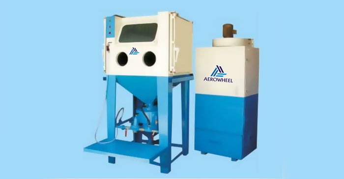 Pressure blast cabinet